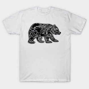 Tribal Bear Tattoo T-Shirt